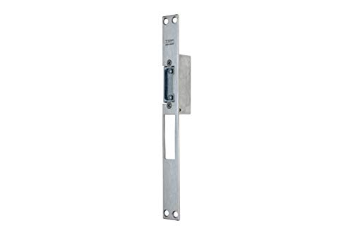 Tesa Assa Abloy Standard-Schloss, CERNODLGI, elektrischer Türschloss, normaler Haken mit manueller Entriegelung, rostfreier Edelstahl, Frente LG von Tesa Assa Abloy