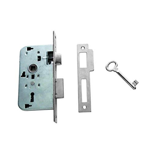 Tesa Assa Abloy 200230HN Einsteckschloss für Holztüren, vernickelt, Eingang 30 mm von Tesa Assa Abloy