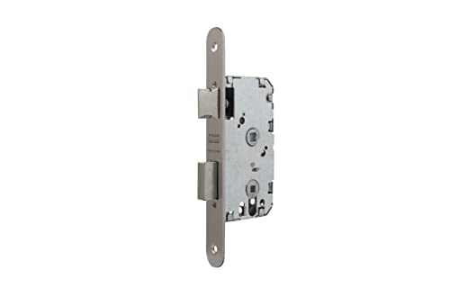 Tesa Assa Abloy 20145RHN 2010P Serie Einsteckschloss für Holztüren, vernickelt, Entrada 50 mm von Tesa Assa Abloy