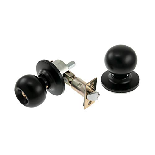 Tesa Assa Abloy 3902U0NE Kugelgriff-Set für Türen, Schwarz, Funktion 02 Tesa Assa Abloy 3902U0NE Kugelgriff-Set für Türen, Schwarz, Funktion 02 von Tesa Assa Abloy