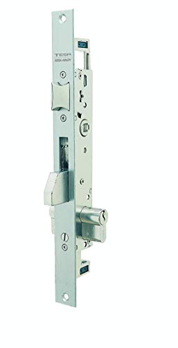 Tesa Assa Abloy 4230205NM Mehrpunktschloss, schwenkbar, für Metallprofile, Nickel, matt, Eingang 20 mm, 2230 von Tesa Assa Abloy