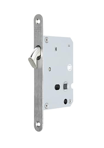 Tesa Assa Abloy CEPRIVCORIS Schiebetürschloss, Edelstahl, rund von Tesa Assa Abloy
