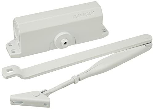 Tesa Assa Abloy DC110-9016 Türschließer mit Gelenkarm, Schwarz, ohne Halt von Tesa Assa Abloy