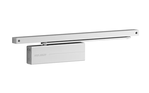 Tesa Assa Abloy DC175-EV1 Türschließer mit Gleitführung, Silber, DC175 von Tesa Assa Abloy