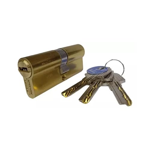 Tesa Assa Abloy T6353030L Langer Schließzylinder, Messing, 30 x 30 mm von Tesa Assa Abloy