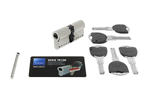 Tesa tk100 - Zylinder v2 europäisch e12 30x35 e15 Nickel von Tesa Assa Abloy