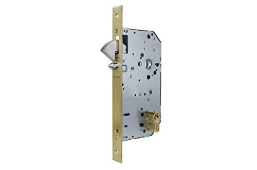 tesa 203860HL Serie 2030 2038 60 HL, Bronze (Messing), Entrada 60mm / Frente Cuadrado von Tesa Assa Abloy