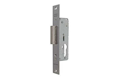 tesa 4211 – Zylinderschloss monopunto ohne Zylinder: 25 mm Edelstahl von Tesa Assa Abloy