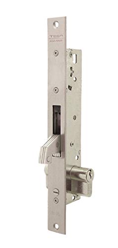 tesa Assa Abloy 2241203 oder Schloss für Profile Metall, verstärkte palnca Haken schwenkbar, 20 mm, INOX von Tesa Assa Abloy