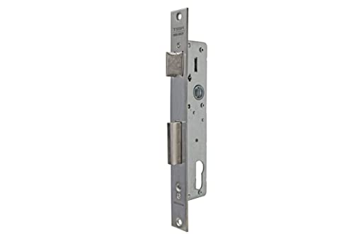 Tesa Assa Abloy 4210305NM Einpunktschloss für Metallprofile, Nickel, matt, Eingang 30 mm, 2210 von Tesa Assa Abloy