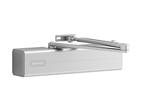 ASSA ABLOY VACHETTE Tesa Assa Abloy DC340-DEV1 DC340 Türschließer Türen mit Gelenkarm, Silber von Tesa Assa Abloy