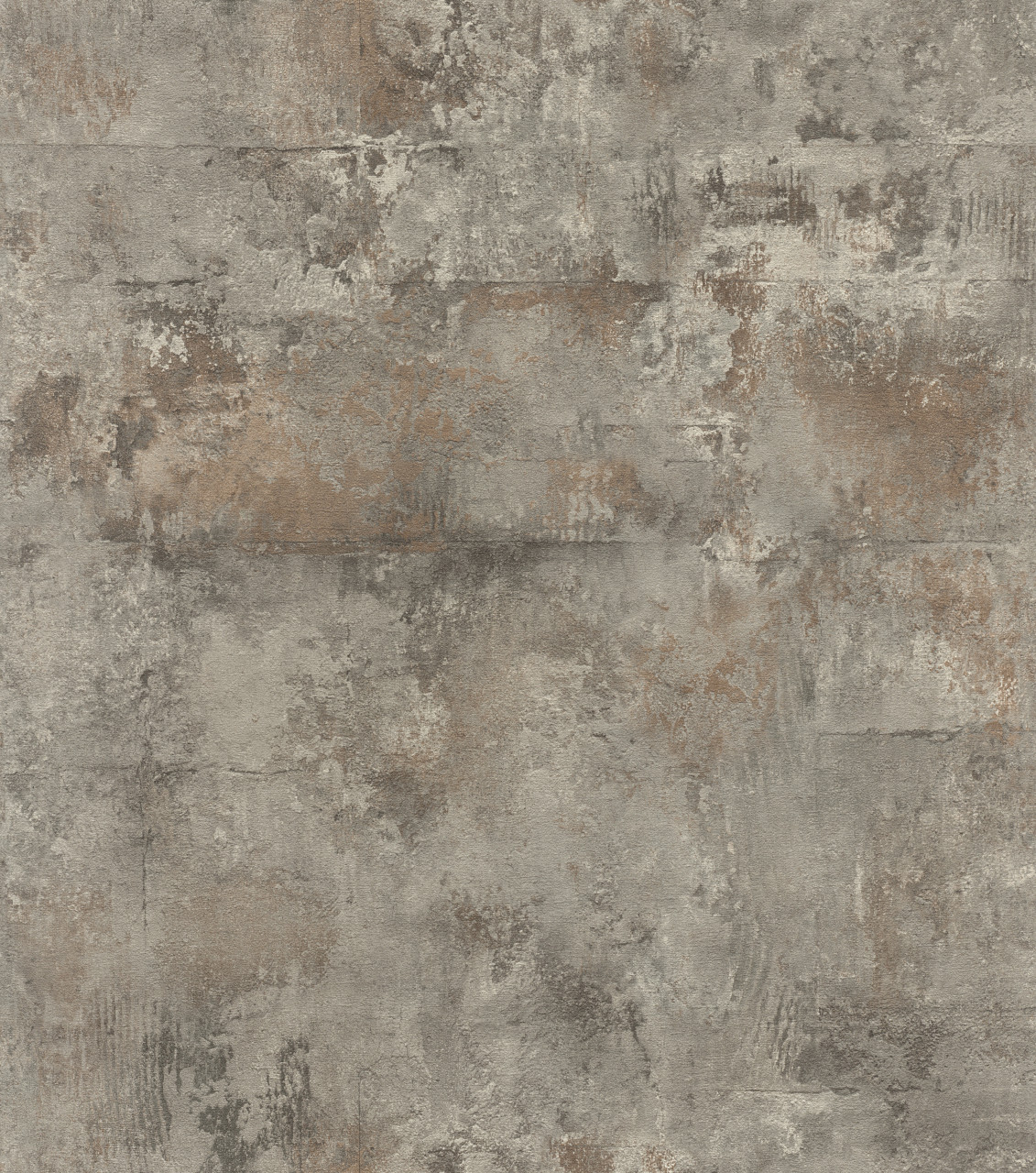 Tesa x Rasch selbstklebende Tapete Atlas Beton grau rost 6 x 0,53 m von Tesa Rasch