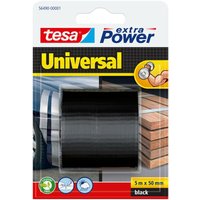 Tesa - 4 x american tape extra power mm.50x5mt.nero von Tesa