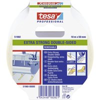 Tesa - extra strong 51960-00000-11 Verlegeband ® Professional Transluzent (l x b) 10 m x 50 mm 1 s von Tesa