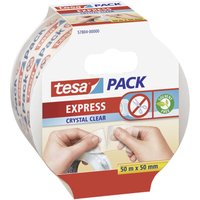 Tesa - express 57804-00000-01 Packband pack® Transparent (l x b) 50 m x 50 mm 1 St. von Tesa