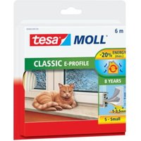 tesamoll® 5463 E-Profile Gummidichtung 6 m × 9 mm weiß von Tesa