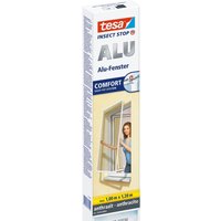 Fliegengitter ALU Comfort Fenster anthrazit ca. 1m x 1,2m von Tesa