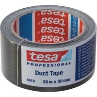 Gewebekleb. 25m x 50mm schwarz 04610 - Tesa von Tesa
