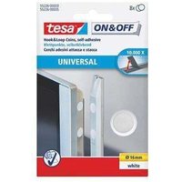 Klettpunkte On & Off 55226-00003 weiß 8 St./Pack. - Tesa von Tesa