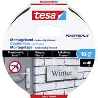 Tesa - brick & stone 77749-00000-00 Montageband ® Powerbond Schwarz (l x b) 5 m x 19 mm 1 St. von Tesa