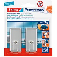 Tesa - Powerstrips Haken large chrom von Tesa