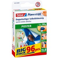 Tesa - Powerstrips poster Big Pack - Doppelseitige Klebestreifen für Poster und Plakate - Selbstklebend und spurlos wieder ablösbar - Bis zu 200 g Tesa - Powerstrips poster Big Pack - Doppelseitige Klebestreifen für Poster und Plakate - Selbstklebend und spurlos wieder ablösbar - Bis zu 200 g von Tesa