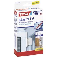 TESA 55193-00 Adapter Alu Comfort Fliegengitter Adapter-Set Passend für Marke (Tiervertreiber) Tesa von Tesa