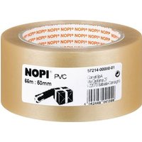 Nopi PVC 57214-00000-01 Packband Transparent (L x B) 66m x 50mm 1St. von Nopi