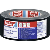 Tesa - 04688-00042-00 Reparaturband ® Professional Schwarz (l x b) 25 m x 50 mm 1 St. von Tesa