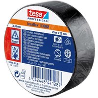 10 x isolan-klebeband. zertifikat schwarz mm.25 (mt.25) von Tesa