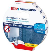 Tesa - 55733 Starkes doppelseitiges Klebeband Powerbond-Spiegel von Tesa