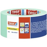Tesa ALLROUND MASK 04352-00004-00 Kreppband Mint (L x B) 50m x 50mm 1St. von Tesa