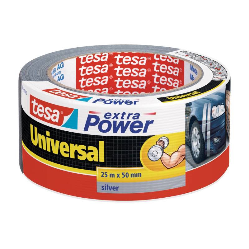 Tesa Extra Power Universal Silber 25 m x 50 mm von Tesa