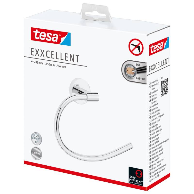 Tesa Handtuchring Exxcellent Chrom von Tesa