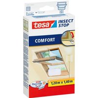 Tesa COMFORT 55881-00020-00 UV-Licht Dachfenster-Fliegengitter (B x H) 1200mm x 1400mm Weiß 1St. von Tesa