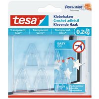 Klebehaken Traglast 200 g, 5 Stück Haken, Ösen & Nieten - Tesa von Tesa