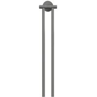 Tesa MOON GREY Handtuchhalter 2 Handtuchstangen Klebstoff Metall von Tesa
