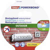 Outdoor 55751-00001-03 Montageband ® Powerbond Schwarz (l x b) 5 m x 19 mm 1 St. - Tesa von Tesa