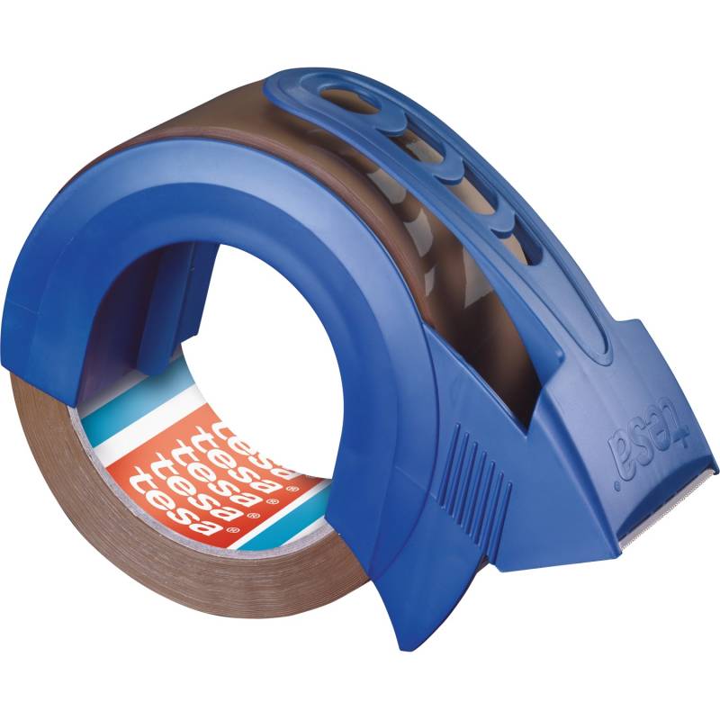 Tesa Pack Paketband Solid & Strong mit Abrollhilfe 66 m x 5 cm von Tesa