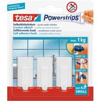 Tesa - Powerstrips Haken Small Classic weiß - weiß von Tesa