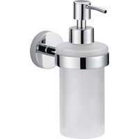 Tesa SMOOZ 40323-00000-00 Seifenspender 200ml Chrom (glänzend), Weiß (satiniert) von Tesa