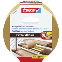 Verlegeband 25 m x 50 mm, extra stark klebend Teppich-Verlegeband - Tesa von Tesa