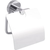 Tesa - WC-Papierrollenhalter Smooz mit Deckel Toilettenpapierhalter von Tesa