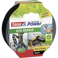 Eco repair 56432-00000-00 Gewebeklebeband ® extra Power Schwarz (l x b) 20 m x 38 mm 1 St. - Tesa von Tesa