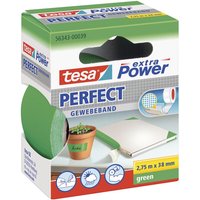 Perfect 56343-00039-03 Gewebeklebeband ® extra Power Grün (l x b) 2.75 m x 38 mm 1 St. - Tesa von Tesa