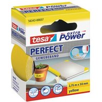 Tesa extra Power gelb 2,75m:38mm Gewebeband von Tesa