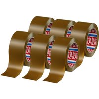 Pack 4124 pvc 04124-00096-00 Packband pack® 4124 Braun (l x b) 66 m x 50 mm 6 St. - Tesa von Tesa