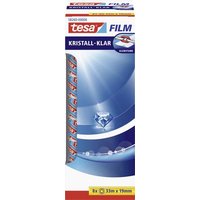 Tesa 58260-00000-00 Klebeband kristall-klar Transparent (L x B) 33m x 19mm 8St. von Tesa
