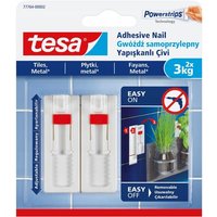 Tesa verstellbare selbstklebende Nagelfliesen selbstklebende Haken 2x 3kg Tesa verstellbare selbstklebende Nagelfliesen selbstklebende Haken 2x 3kg von Tesa