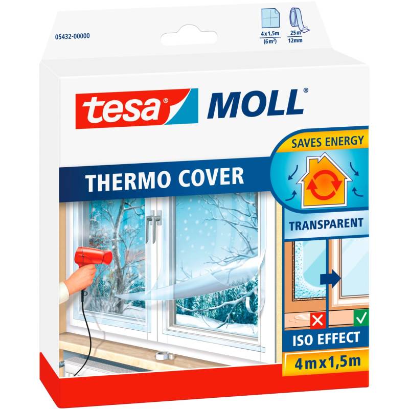 Tesamoll Thermo Cover Fensterisolierfolie 4 m von Tesa
